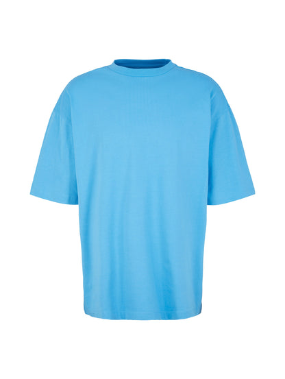 Blue Over-sized Short Sleeve T-Shirt