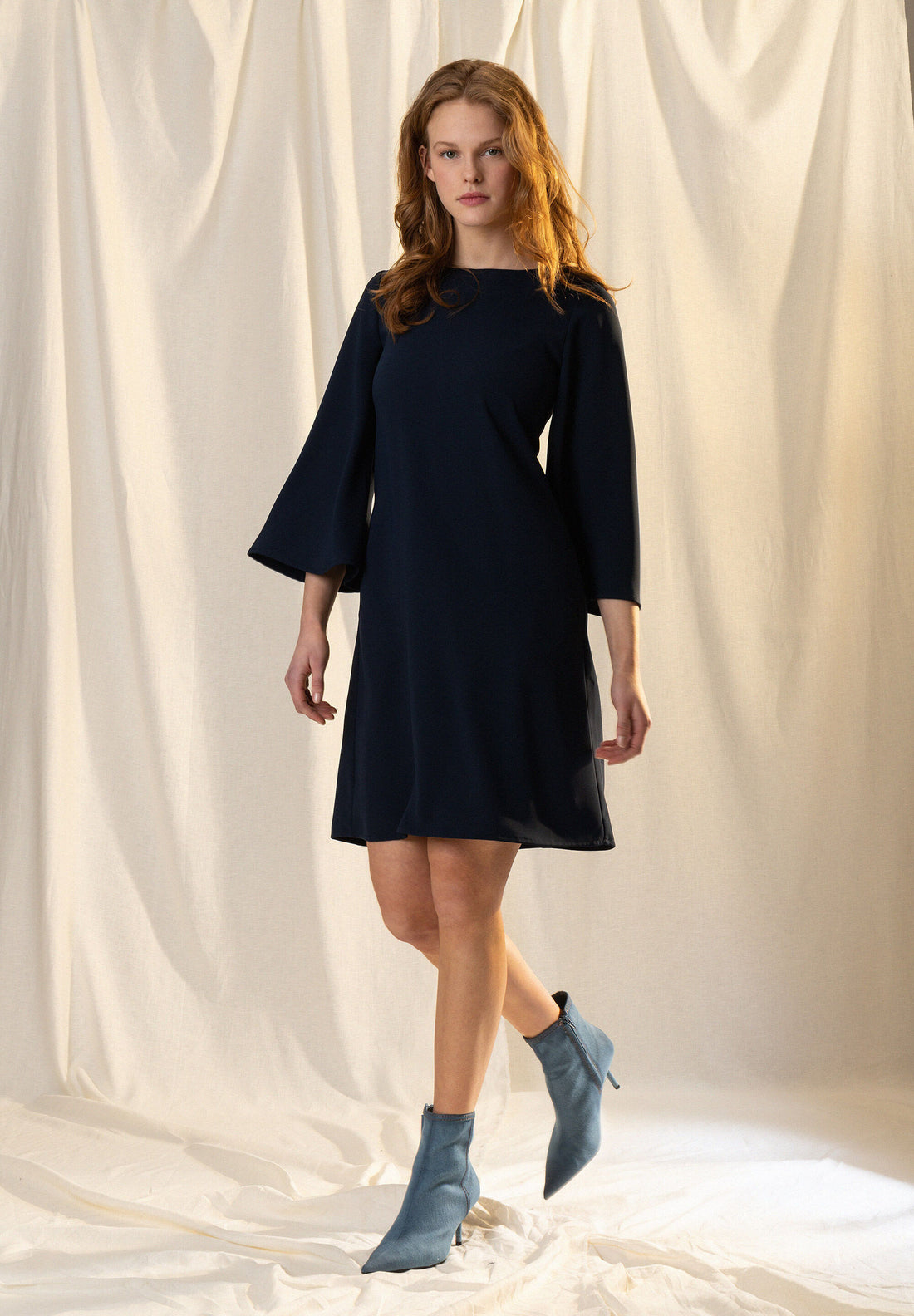 Blue Short Dress
