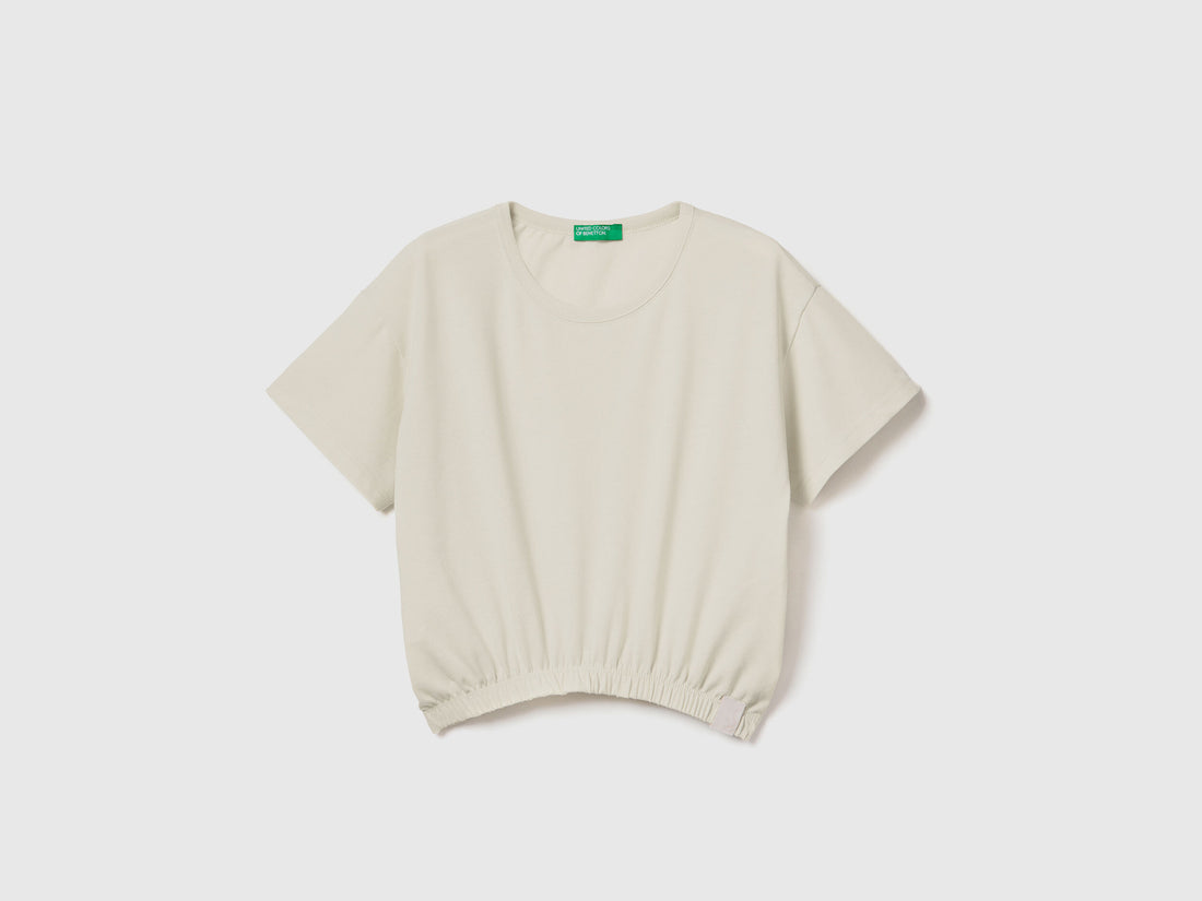 Boxy Fit T-Shirt In Recycled Fabric - 01