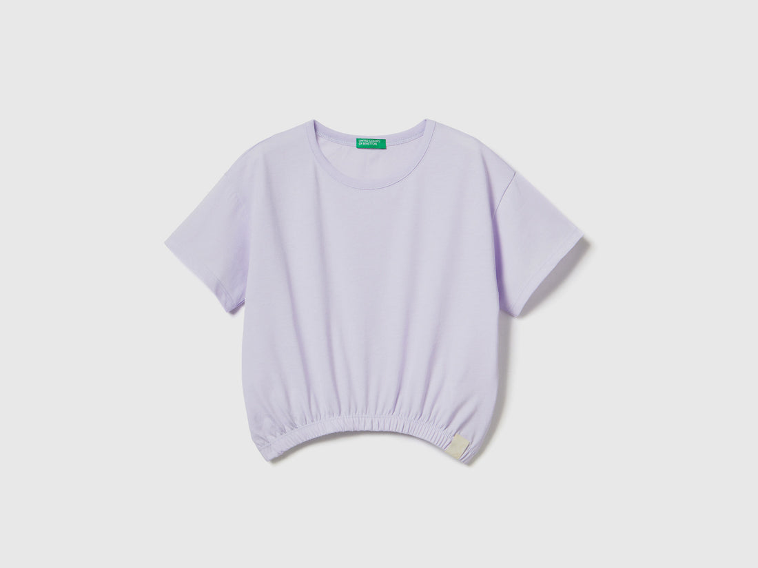 Boxy Fit T-Shirt In Recycled Fabric - 01