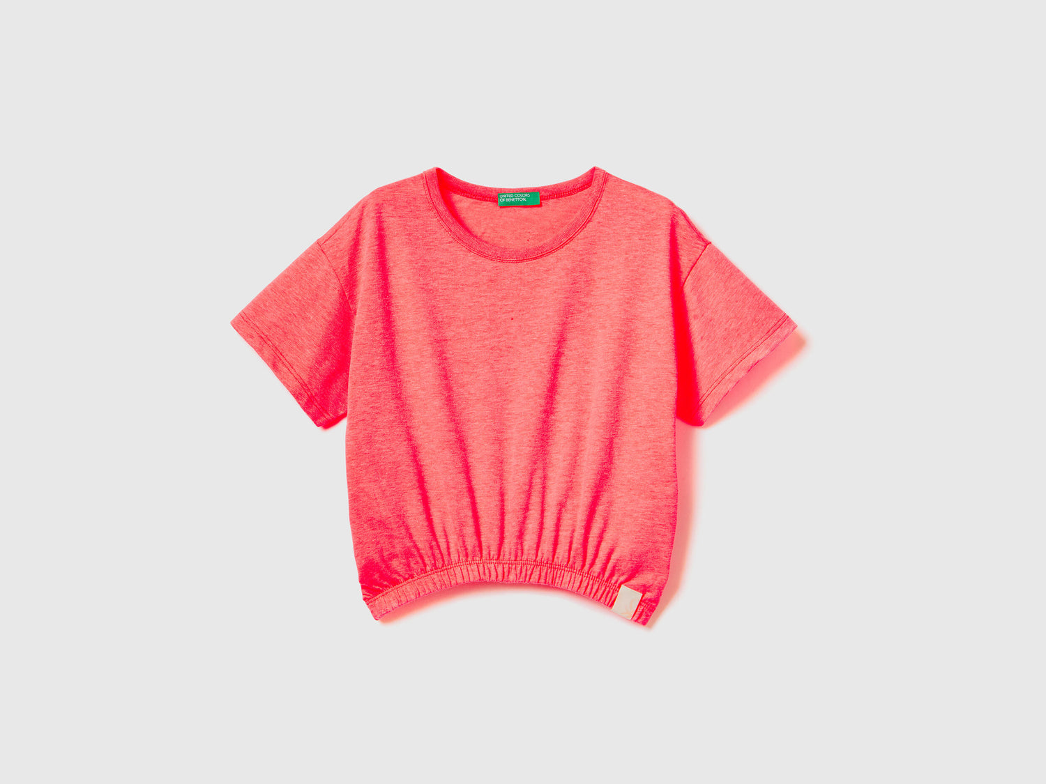 Boxy Fit T-Shirt In Recycled Fabric - 01