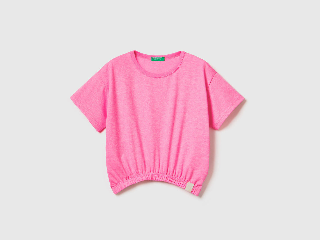 Boxy Fit T-Shirt In Recycled Fabric - 01