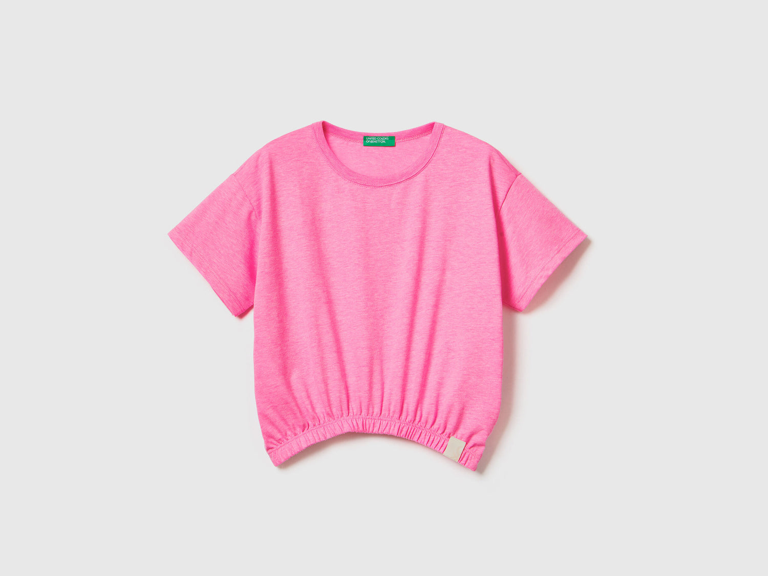 Boxy Fit T-Shirt In Recycled Fabric - 01