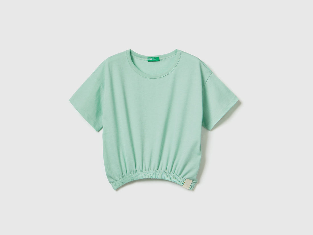 Boxy Fit T-Shirt In Recycled Fabric - 01