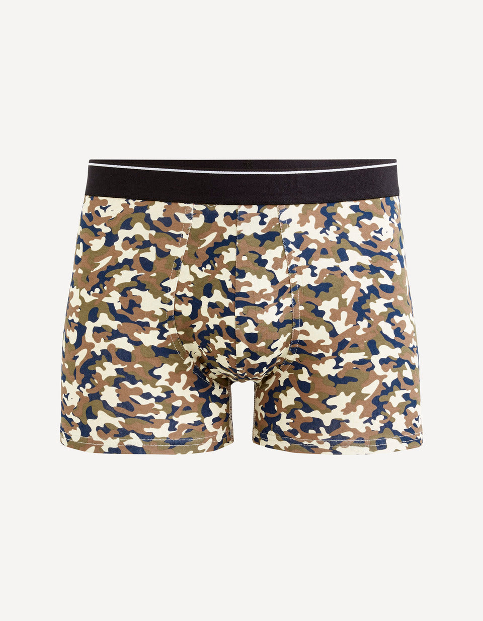 Camouflage Stretch Cotton Boxers - 01