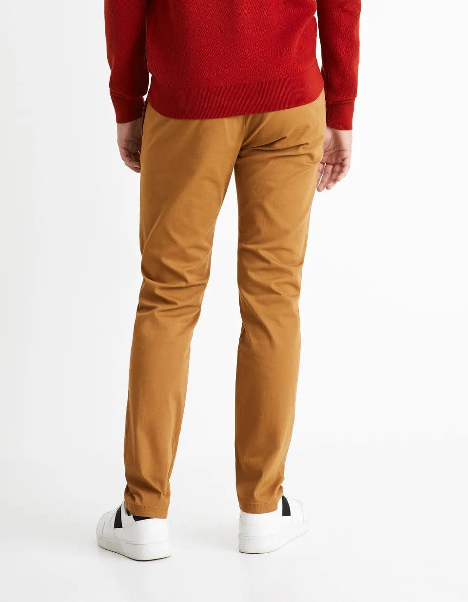 Caramel Brown Chino Trousers