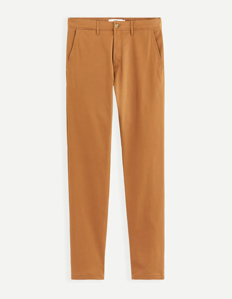 Caramel Brown Chino Trousers