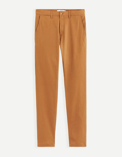 Caramel Brown Chino Trousers