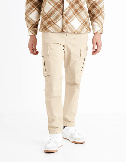 Cargo Pants - Beige - 01