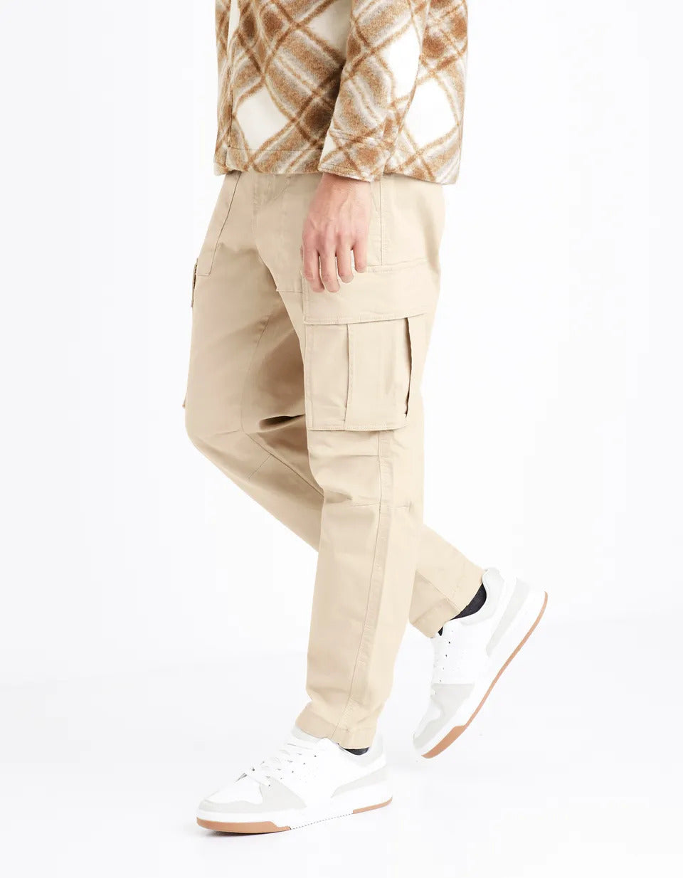 Cargo Pants - Beige - 02