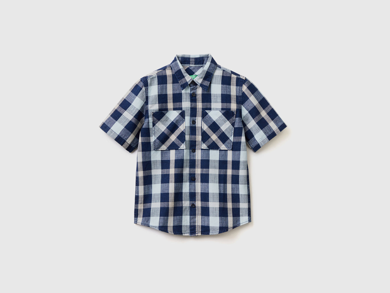 Checked Short Sleeve Shirt