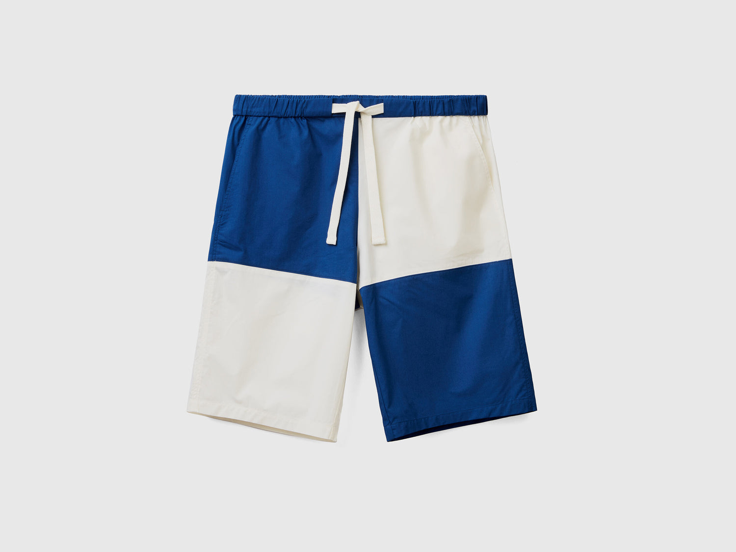 Color Block Bermudas