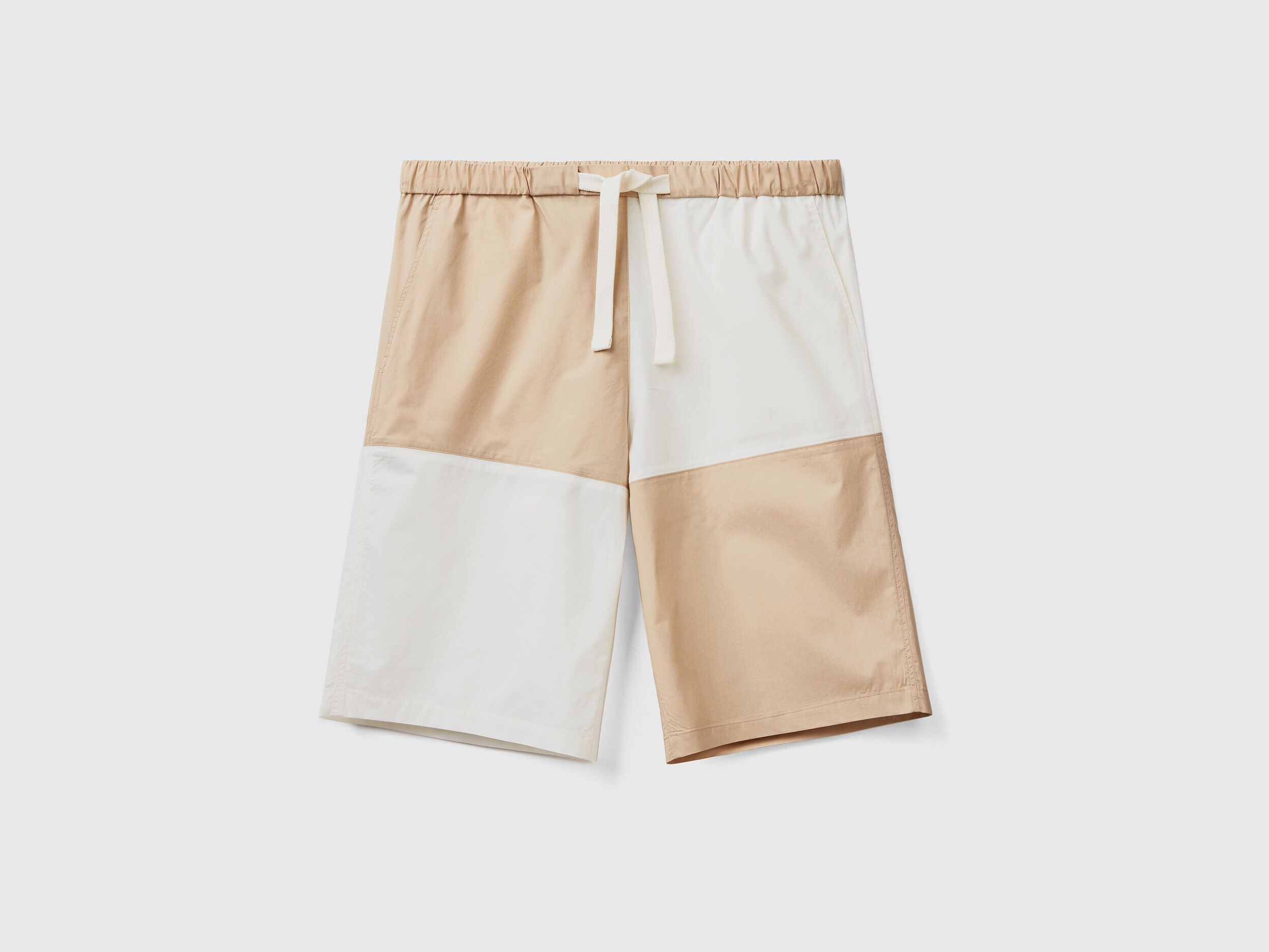 Color Block Bermudas