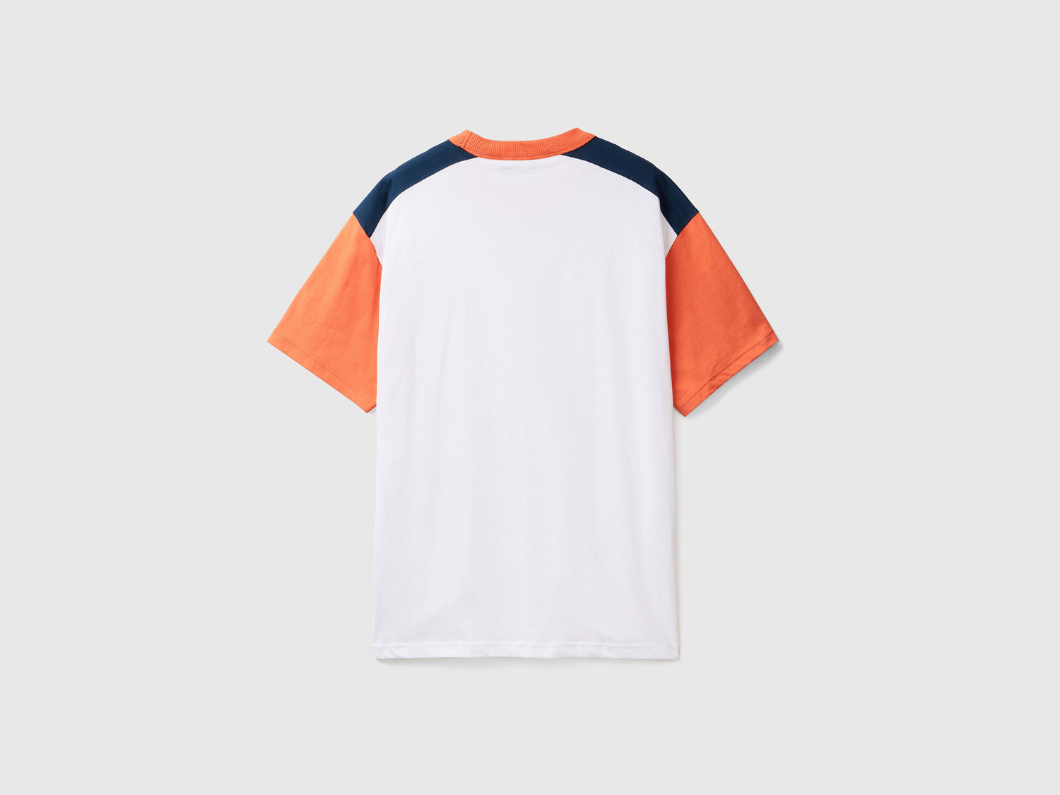 Color Block T-Shirt In Organic Cotton