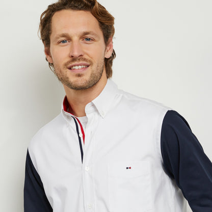 Colour-Block Shirt With France Xv Embroidery - 04