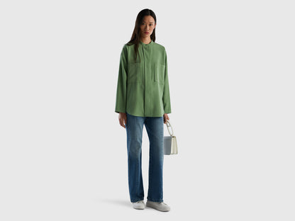 Comfort Fit Shirt With Pockets - 04