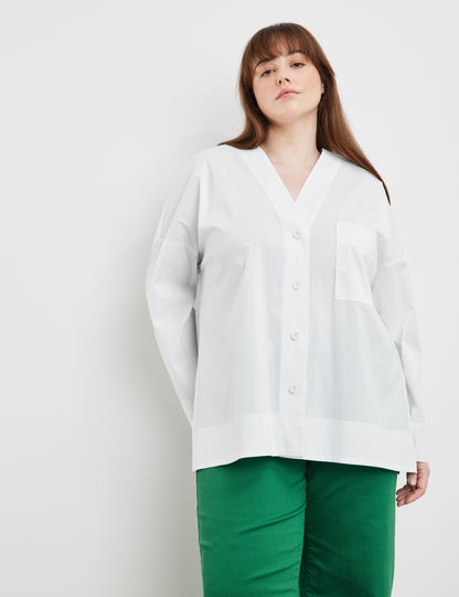 Cotton Blend Shirt