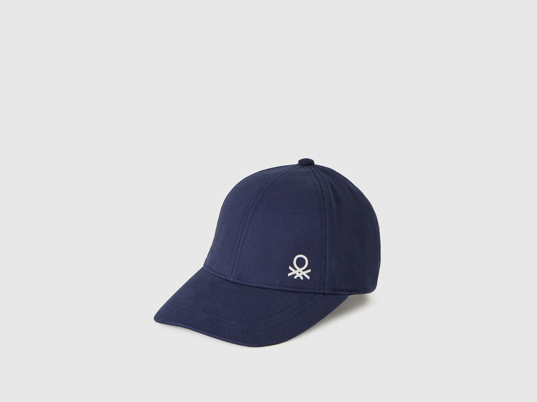 Cotton Hat With Brim - 01