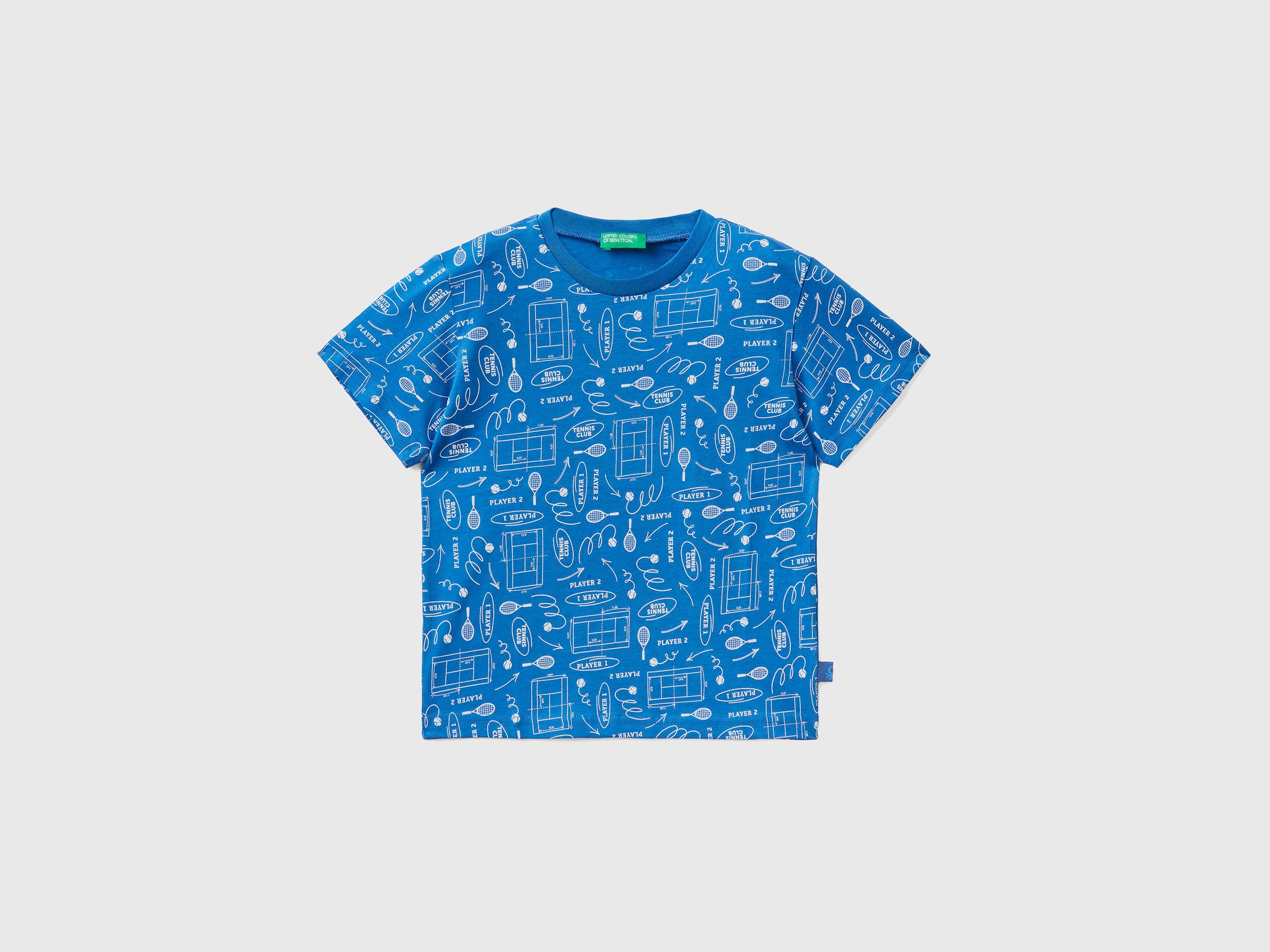 100% Cotton Patterned T-Shirt - 01