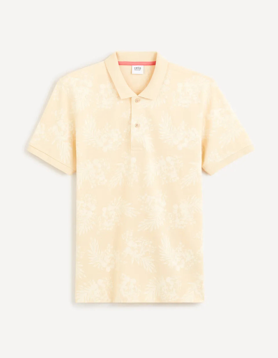 100% Cotton Piqué Polo Shirt - Beige - 03