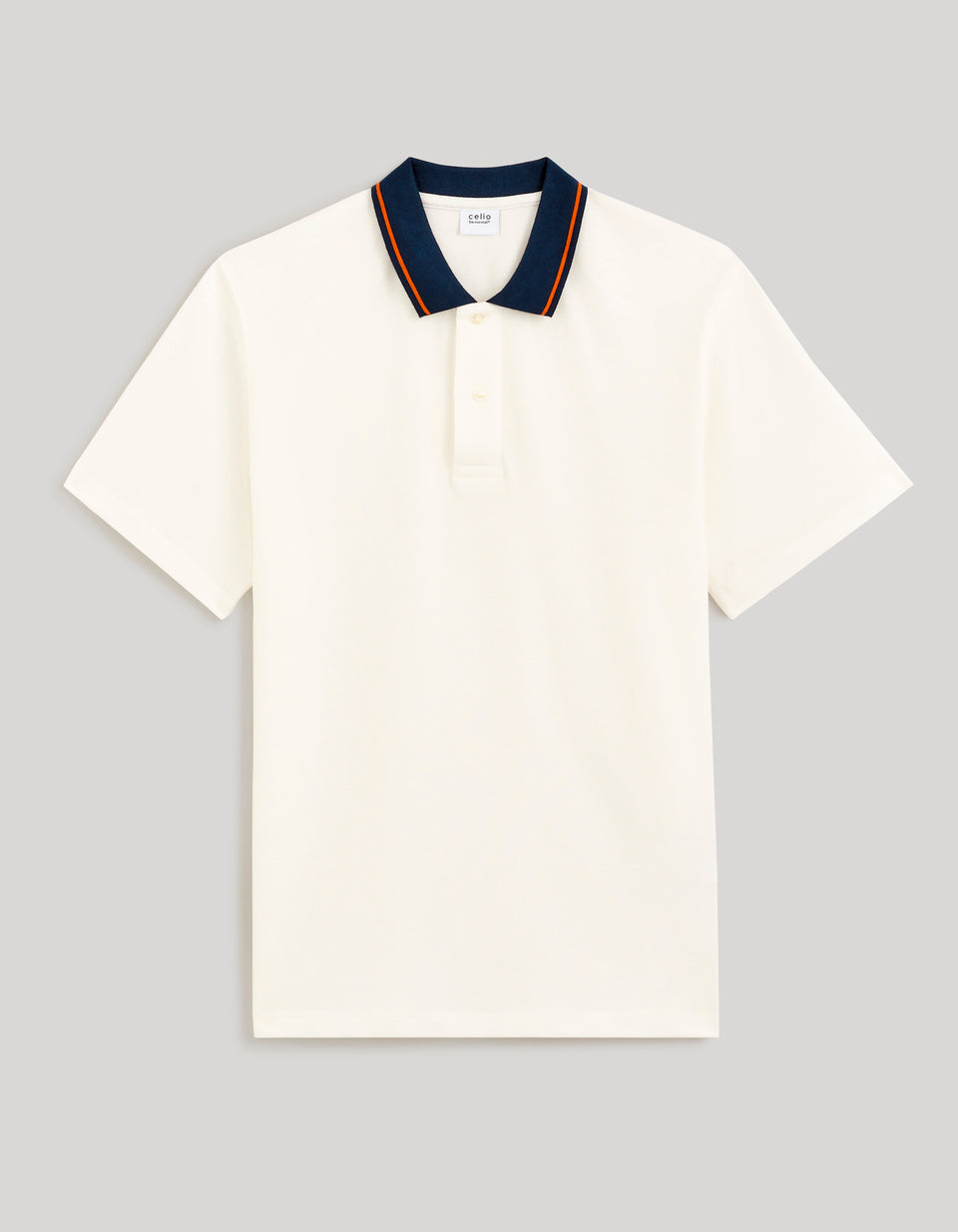 100% Cotton Piqué Polo Shirt - White - 03