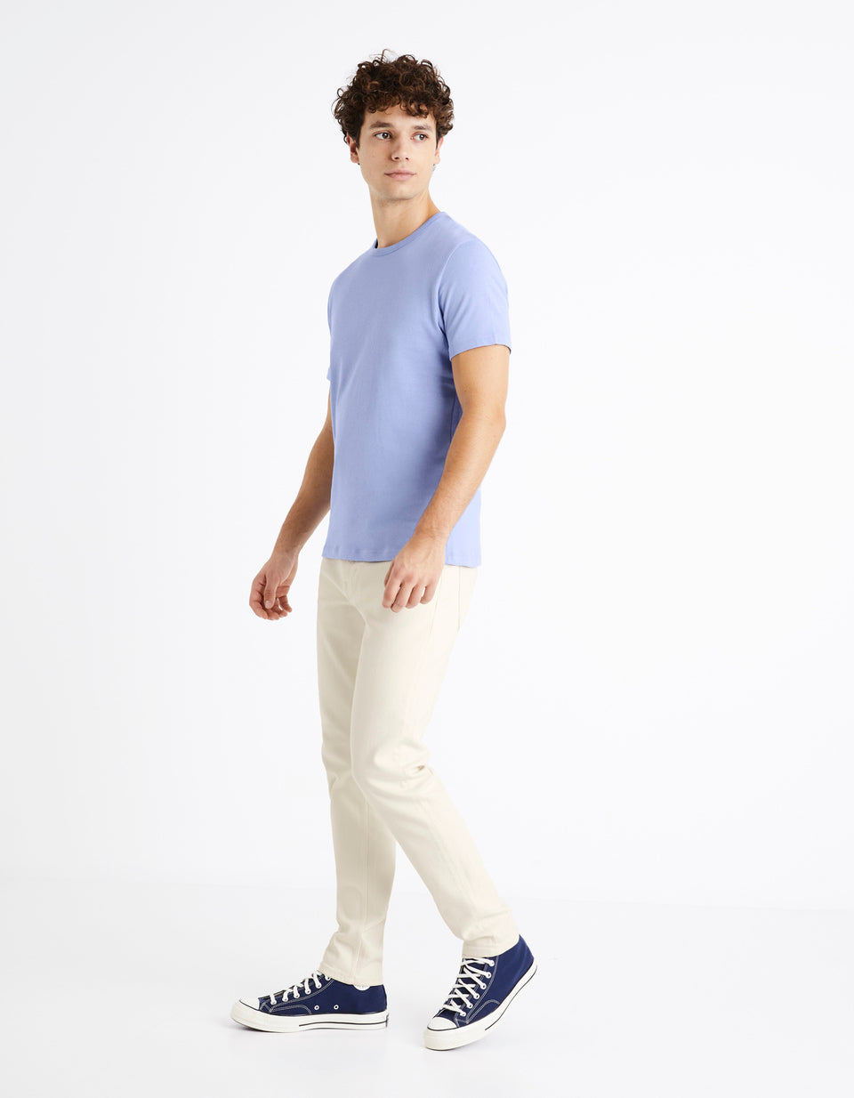 100% Cotton Round-Neck T-Shirt - Parma - 01