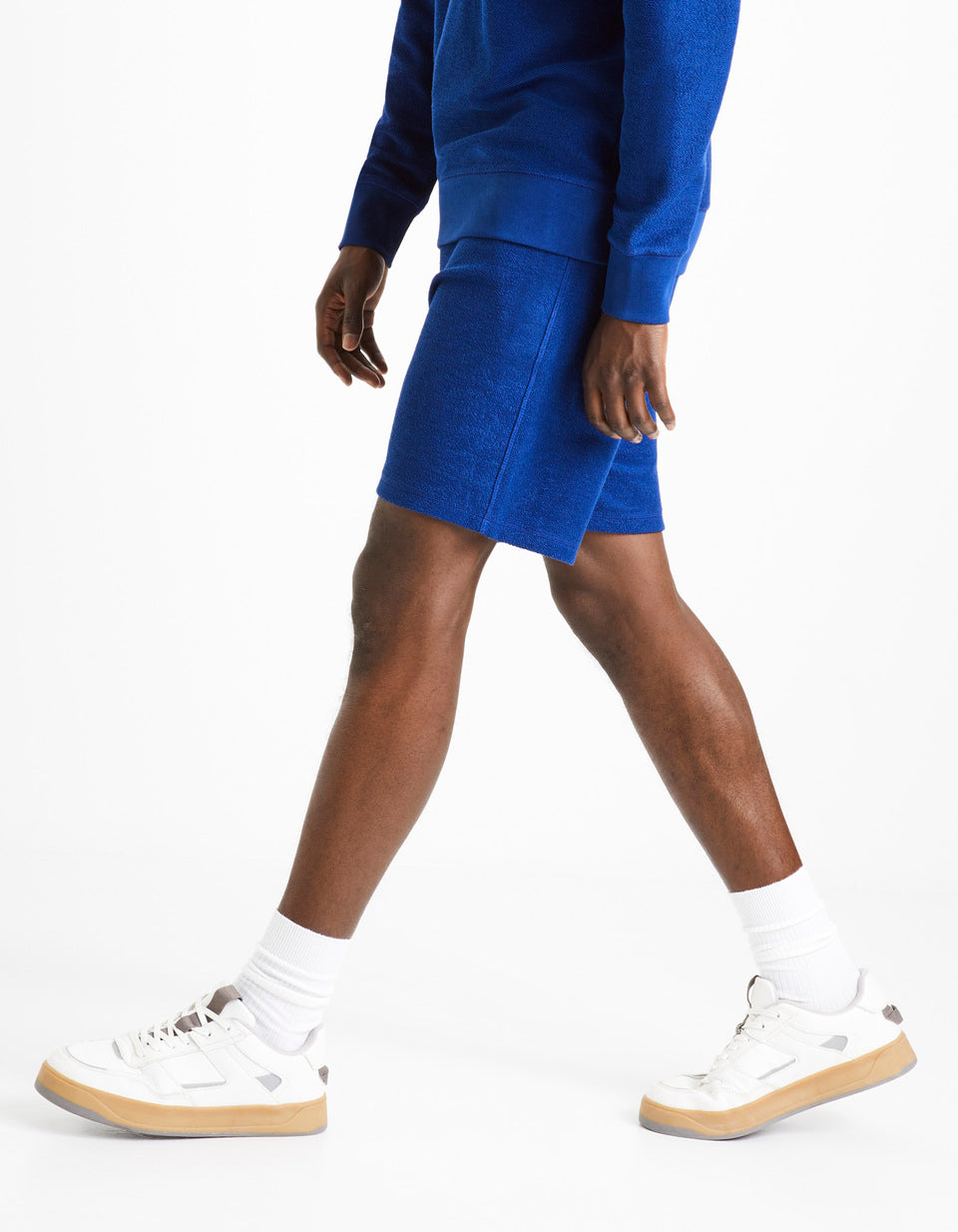 100% Cotton Shorts - Denim Blue - 03