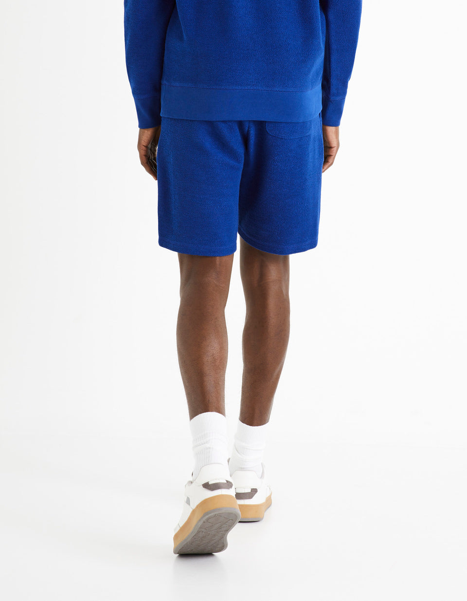 100% Cotton Shorts - Denim Blue - 04