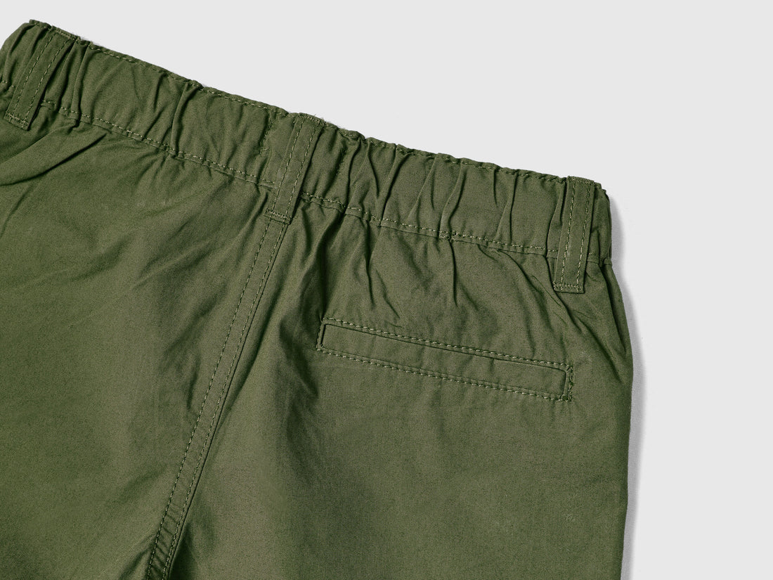 100% Cotton Shorts With Drawstring - 02