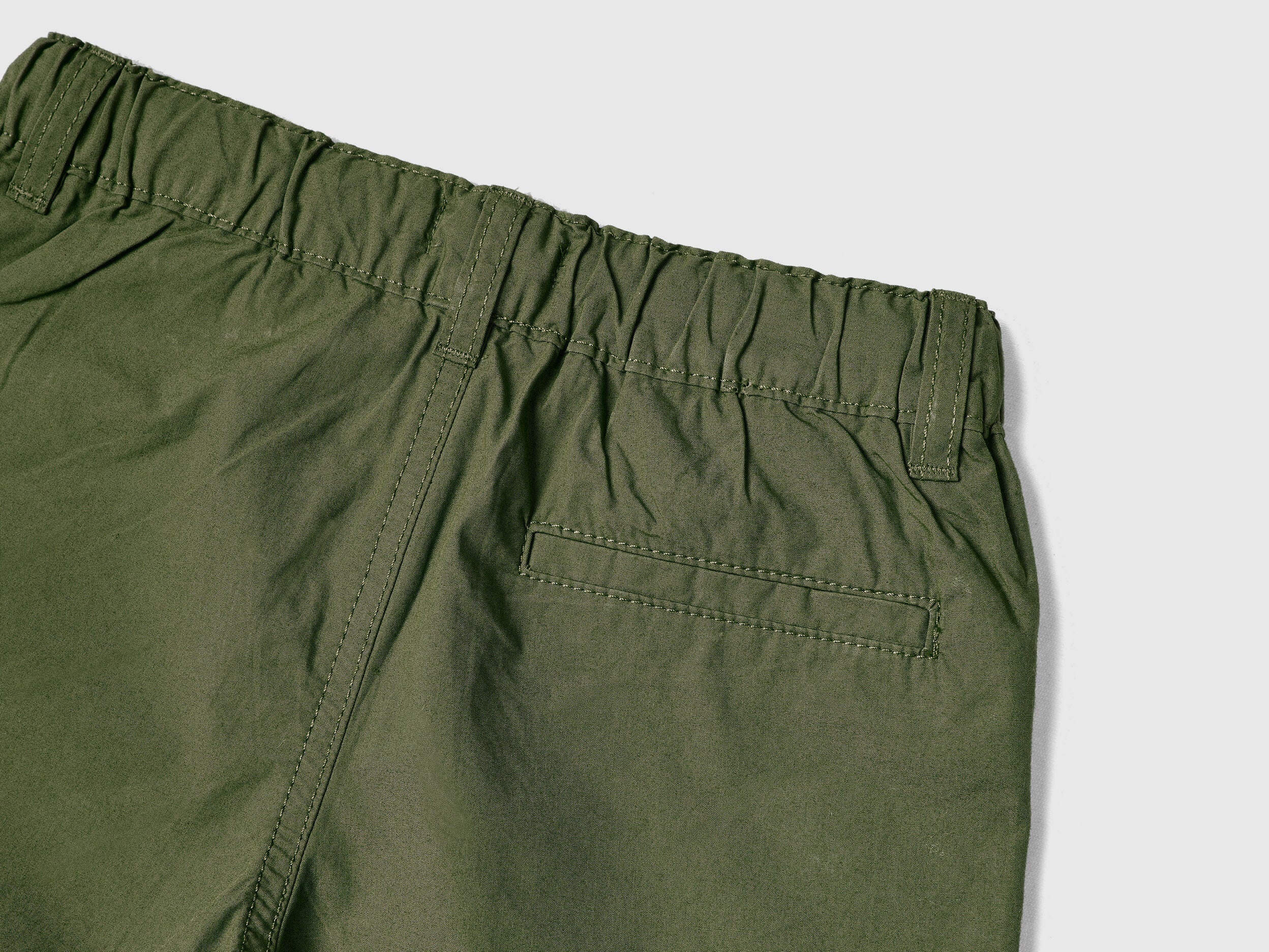 100% Cotton Shorts With Drawstring - 02