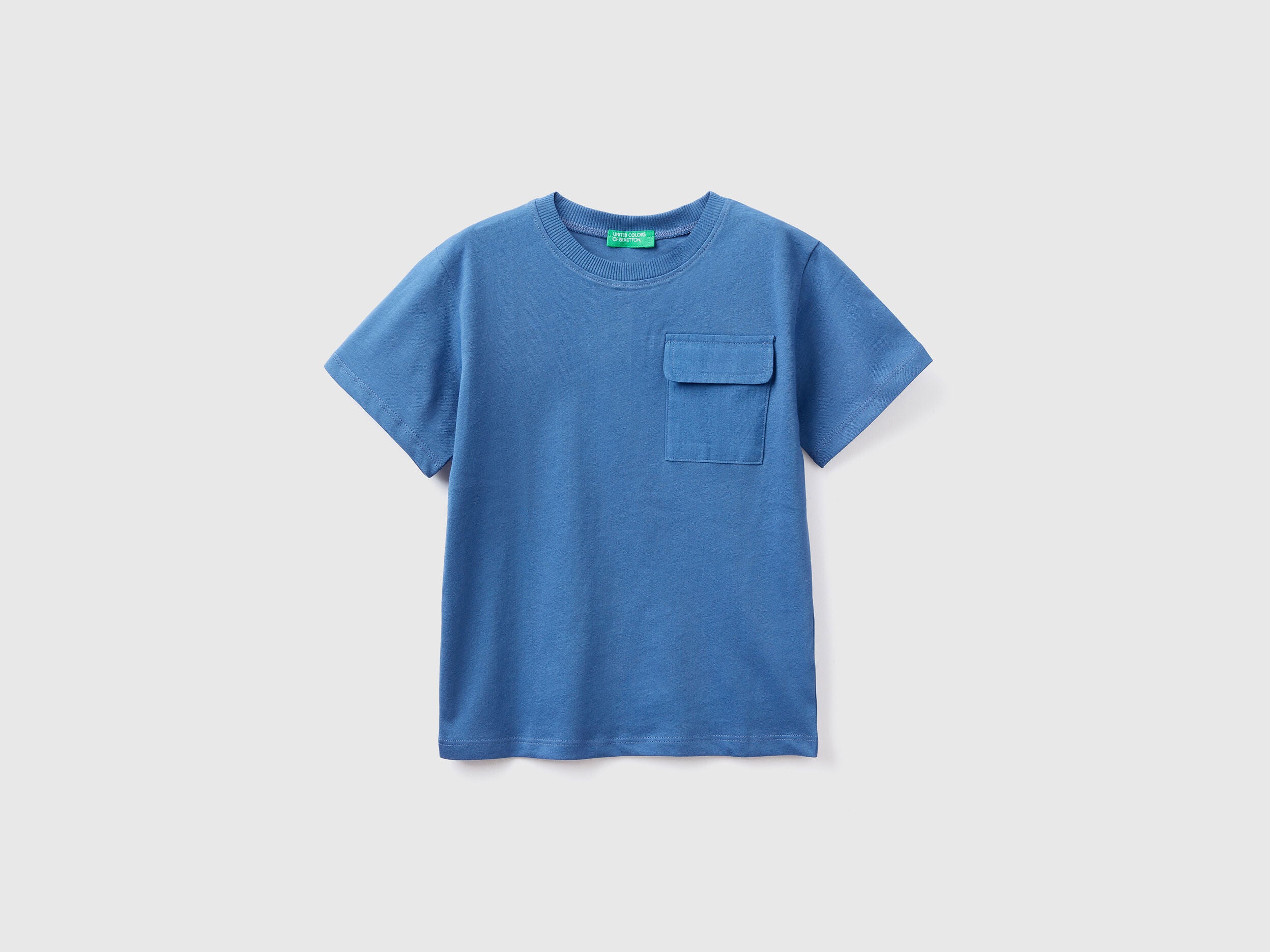 100% Cotton T-Shirt With Pocket