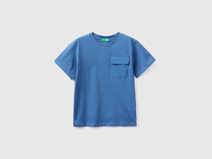 100% Cotton T-Shirt With Pocket