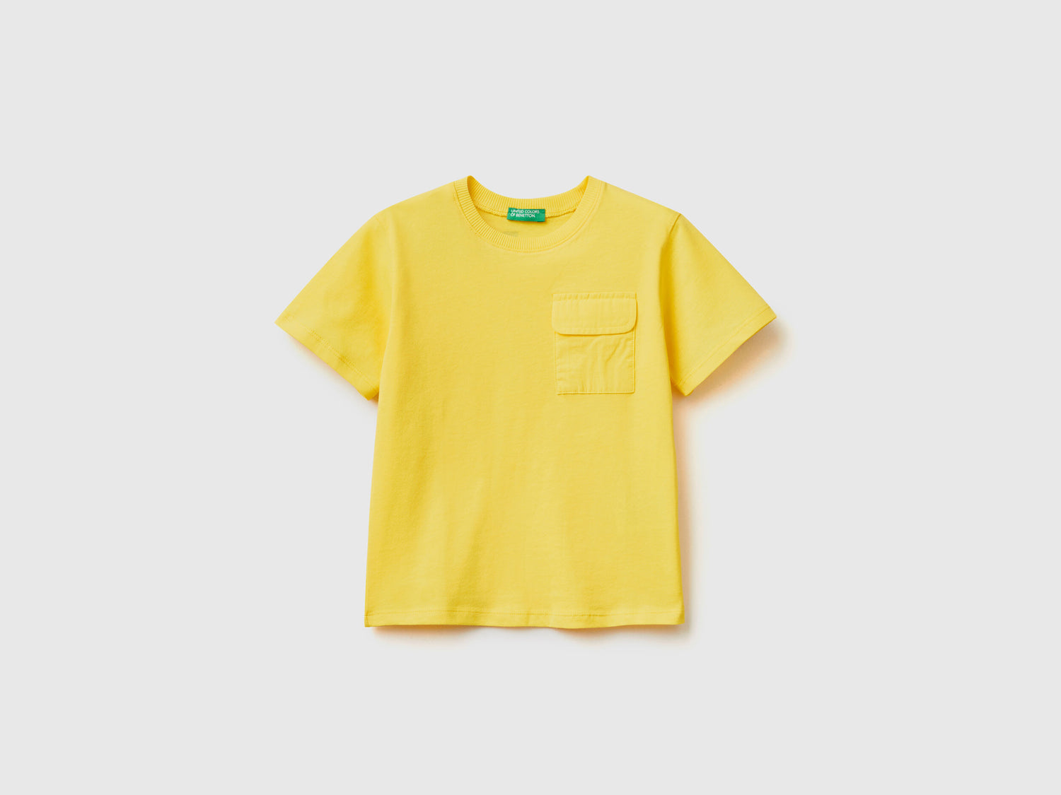 100% Cotton T-Shirt With Pocket