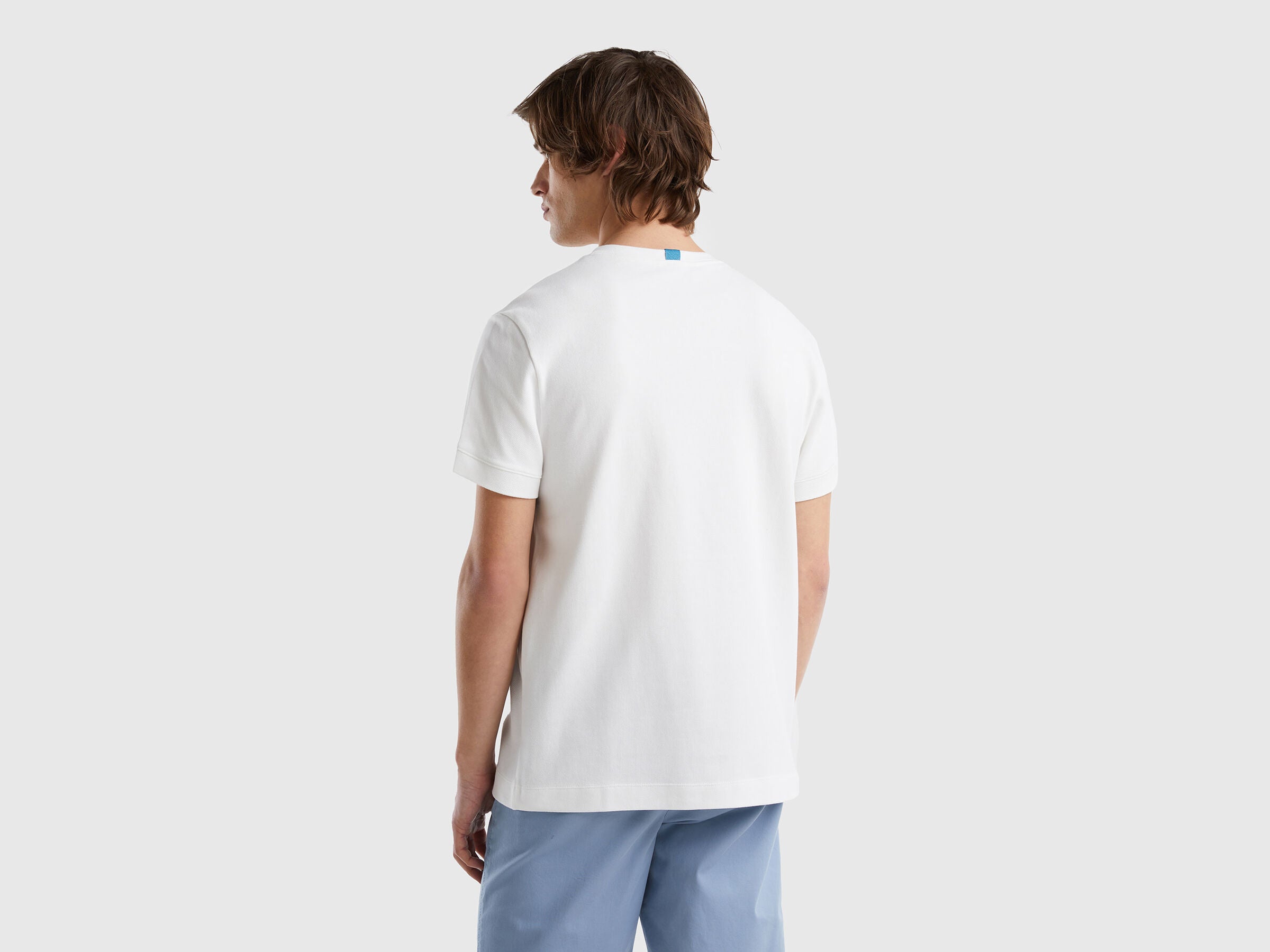 100% Cotton T-Shirt With Pocket - 02