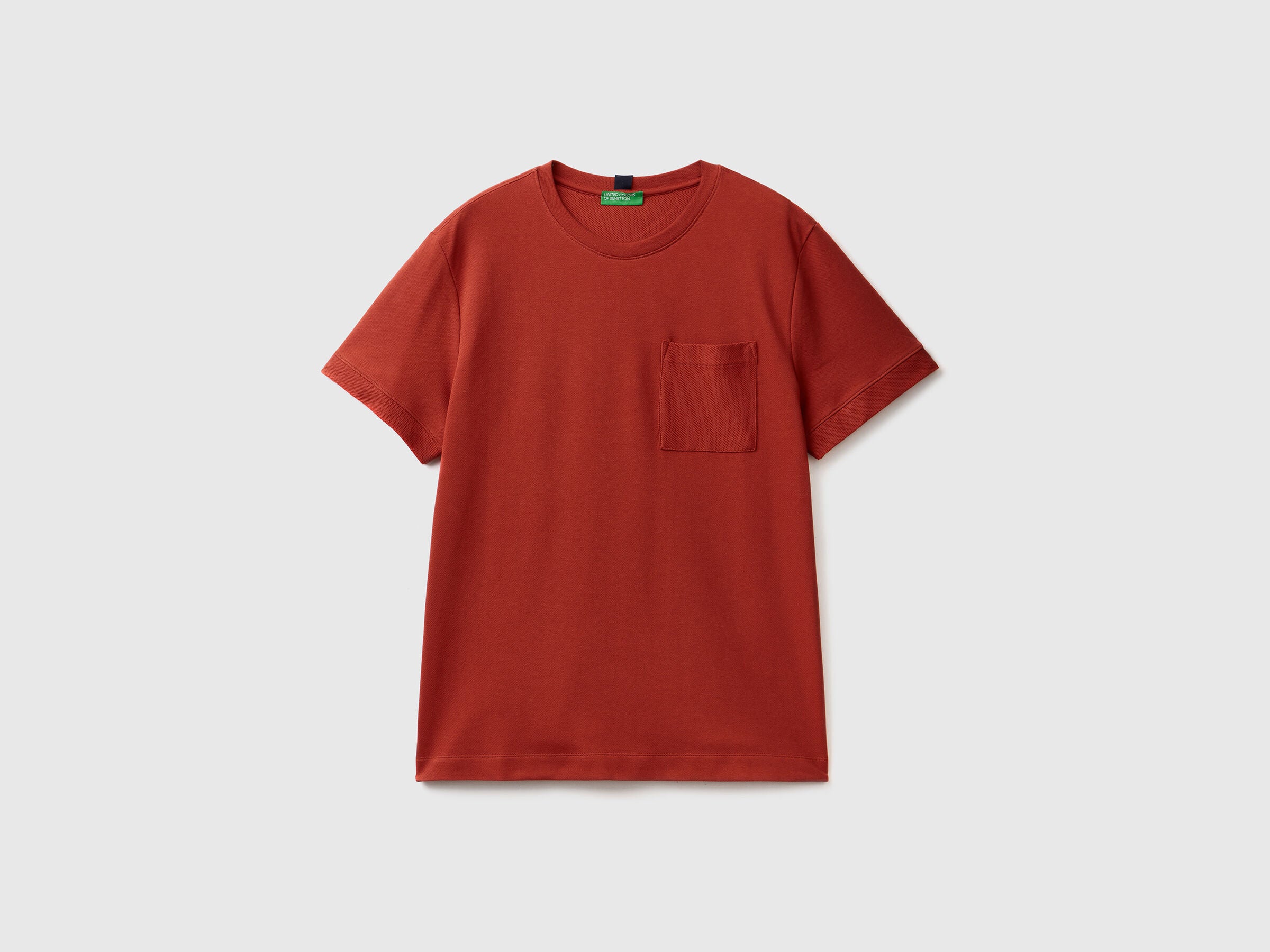 100% Cotton T-Shirt With Pocket - 03