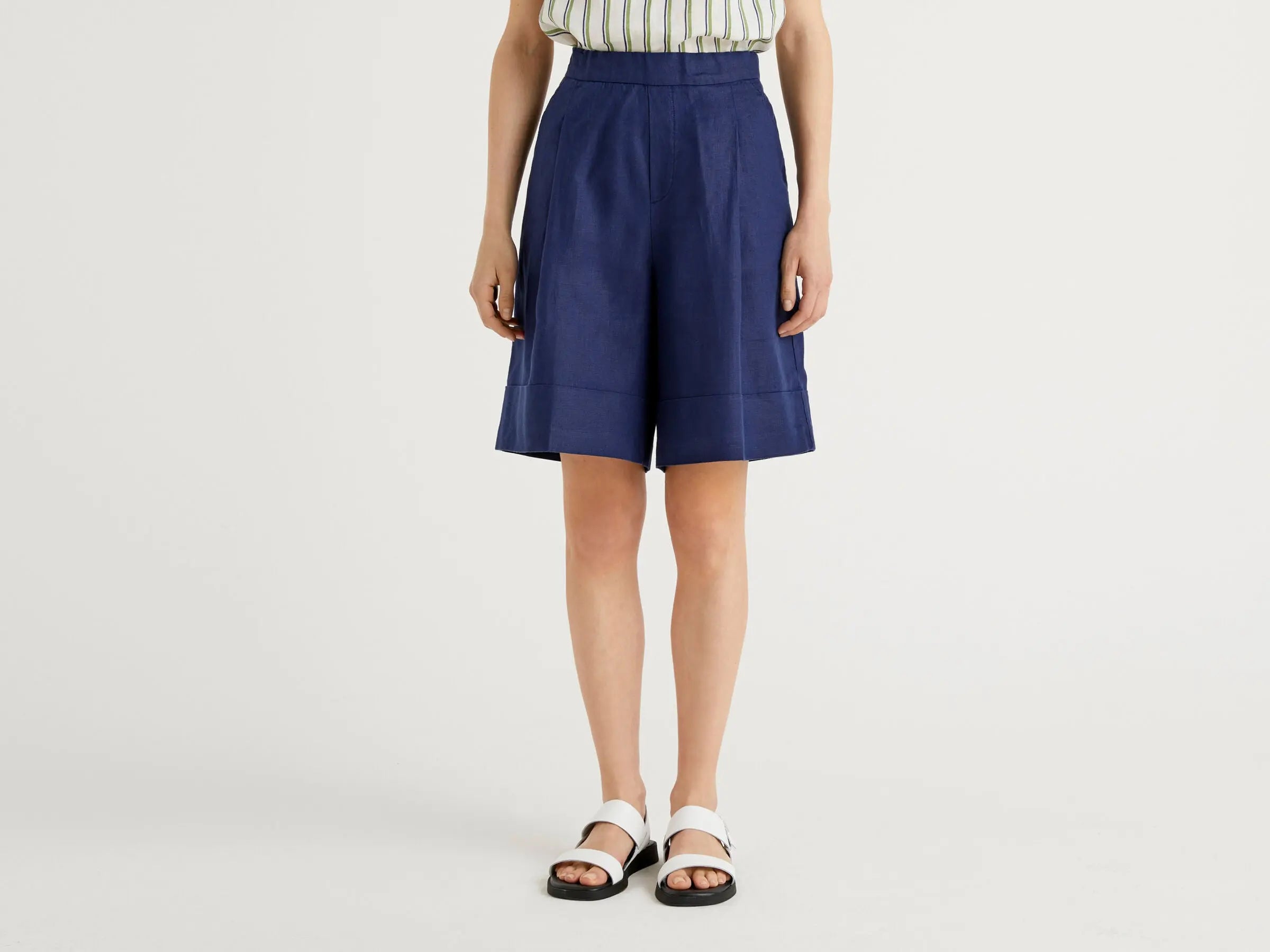 Dark Blue Bermuda - BEVAVA