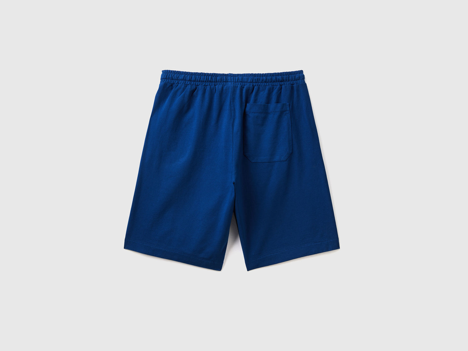 Dark Blue Bermudas With Drawstring