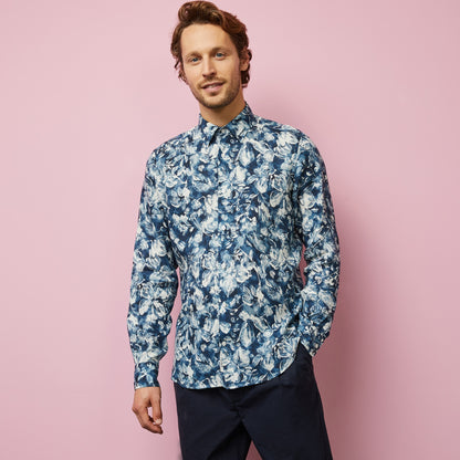 dark-blue-linen-shirt-with-a-floral-print_e23checl0049_blf3_02