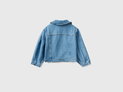 Denim Jacket With Collar - 02