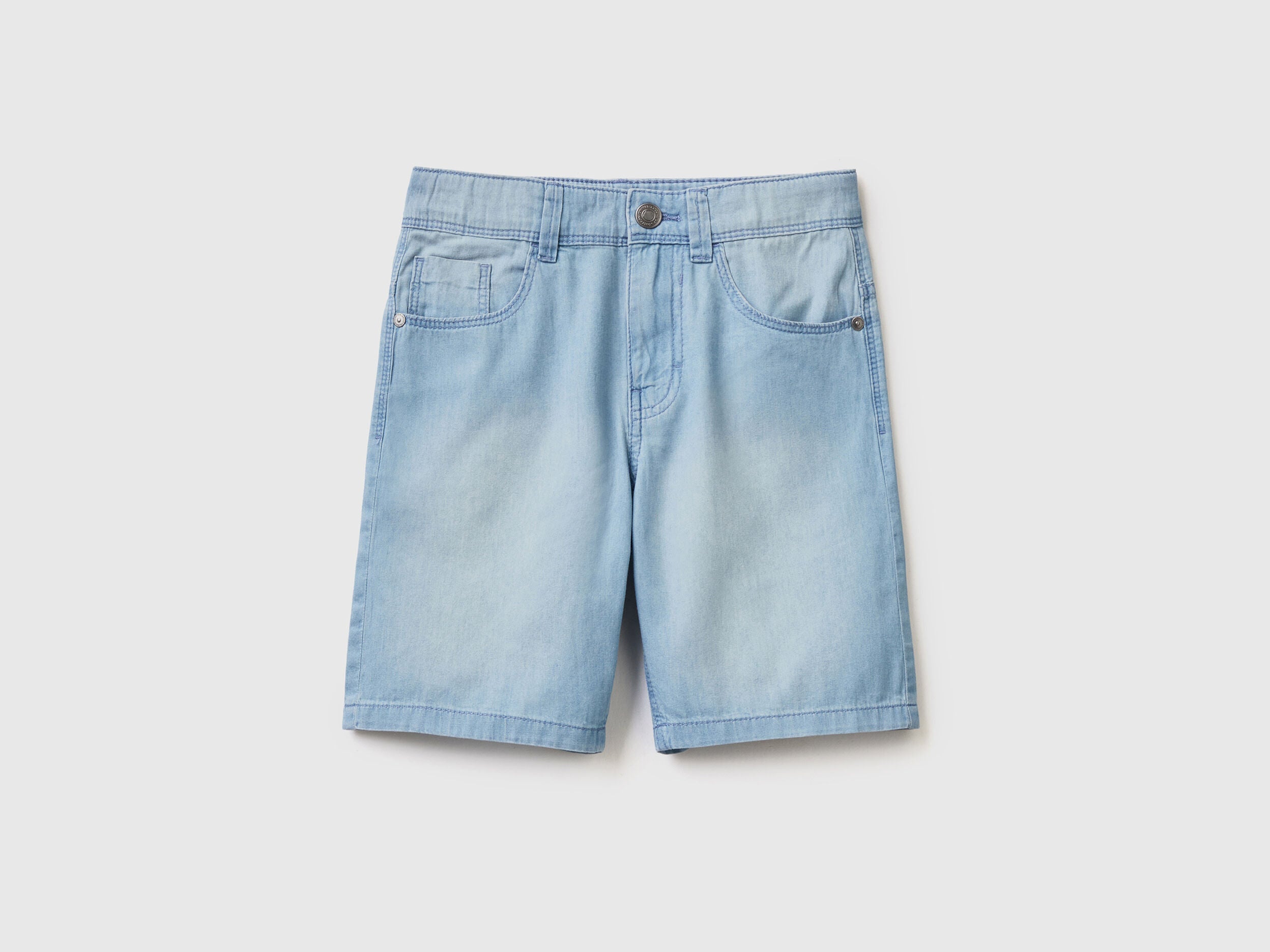 Denim Look Bermudas