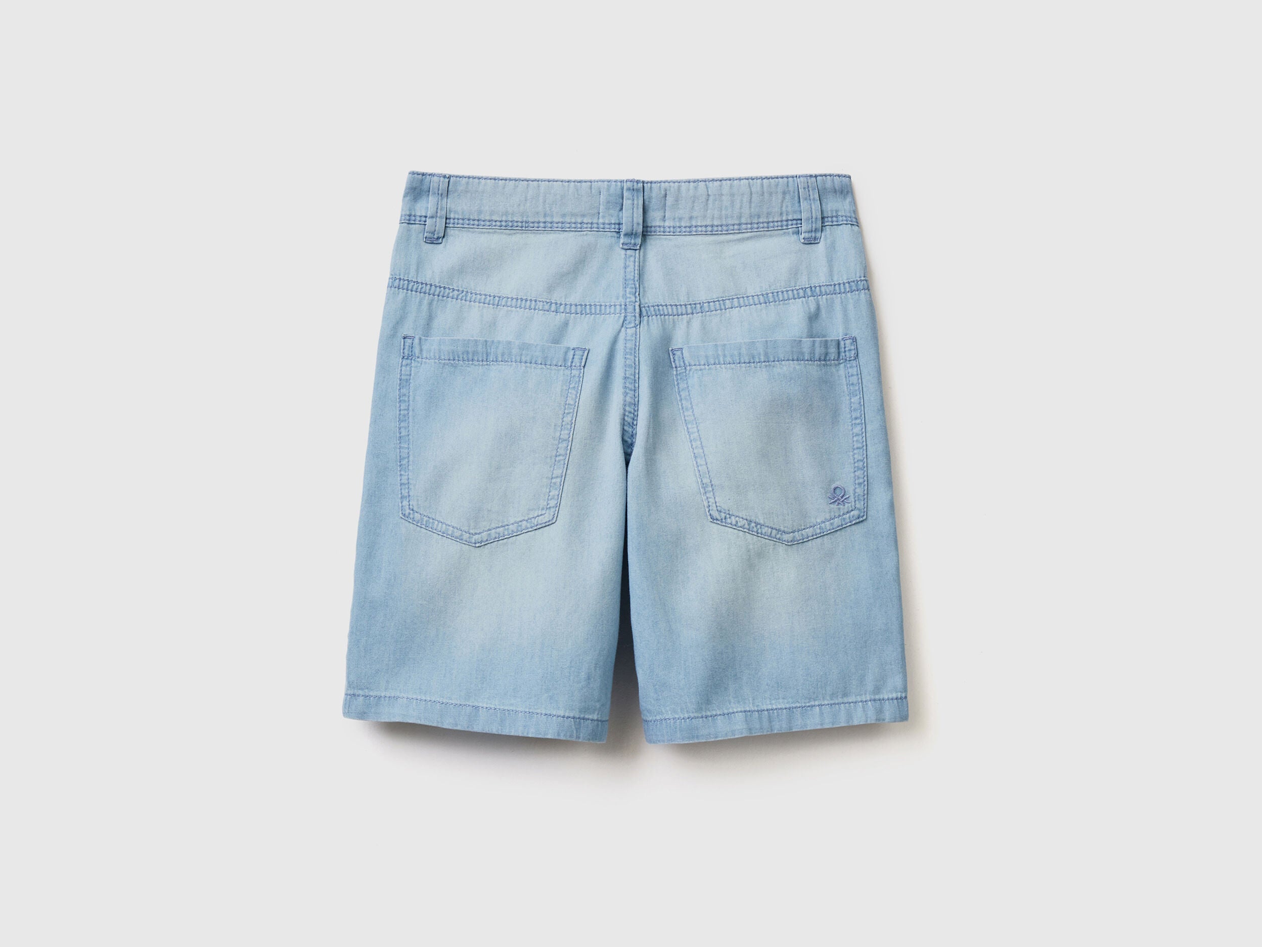 Denim Look Bermudas