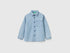 Denim Shirt With Breast Pocket - 01