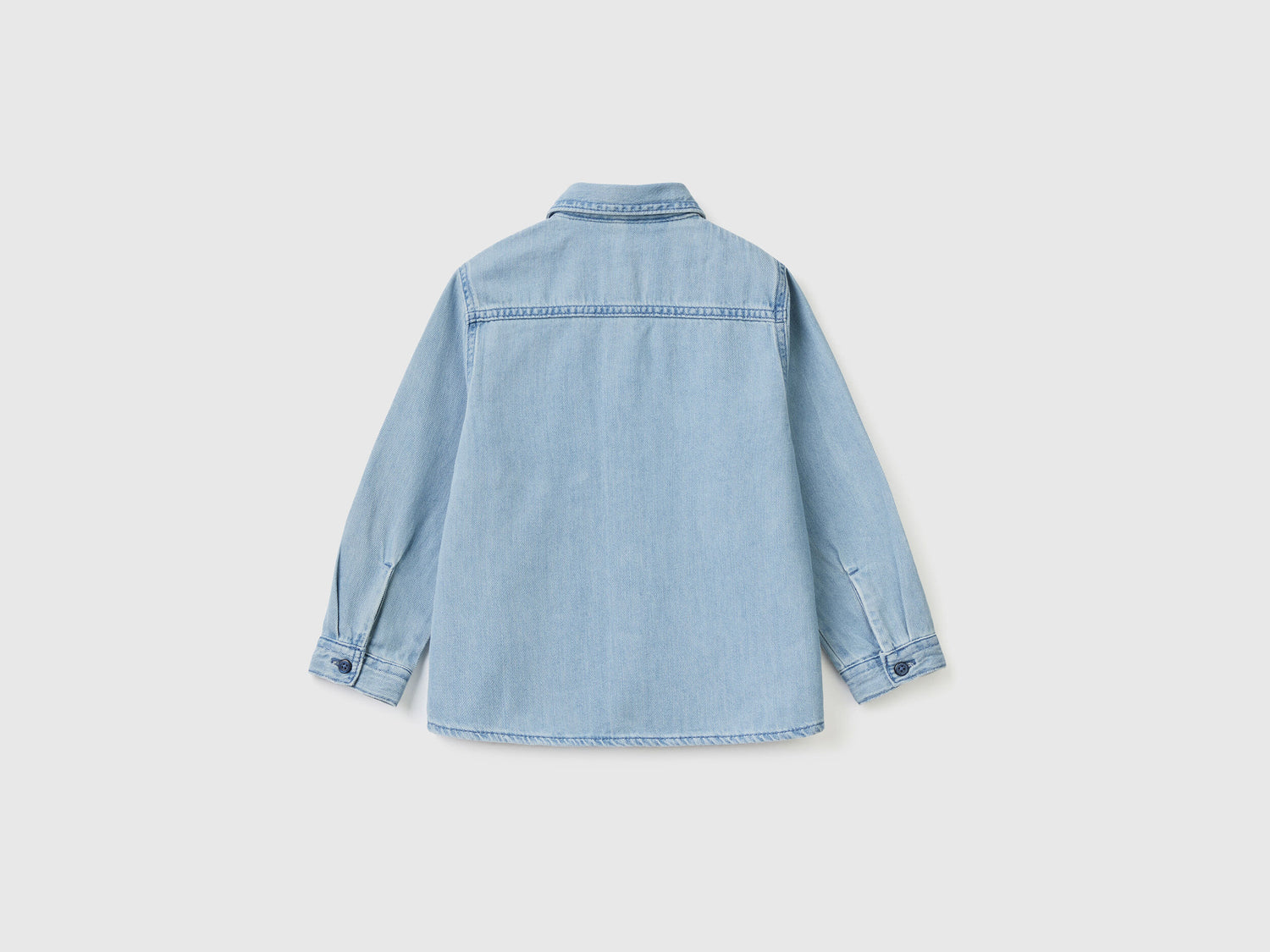 Denim Shirt With Breast Pocket - 02