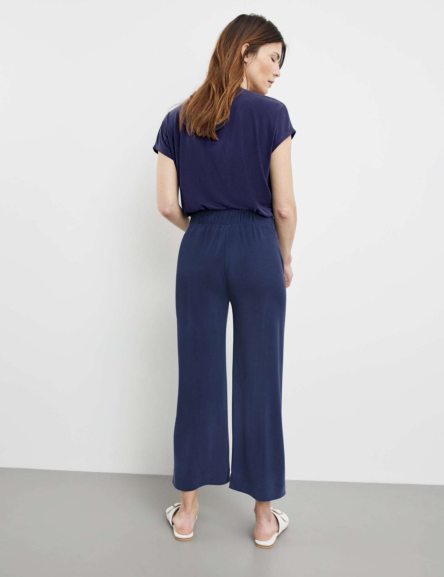 Flowing Pull-On Trousers