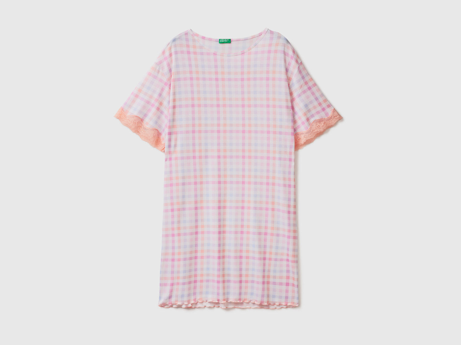 Flowy Check Nightshirt