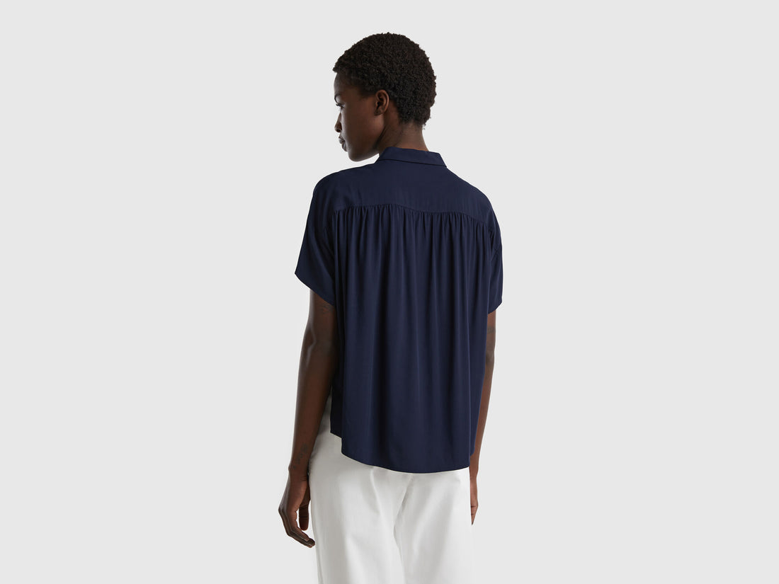 Flowy Shirt In Sustainable Viscose