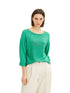Green 3/4 Sleeve Graphic T-Shirt Tom Tailor