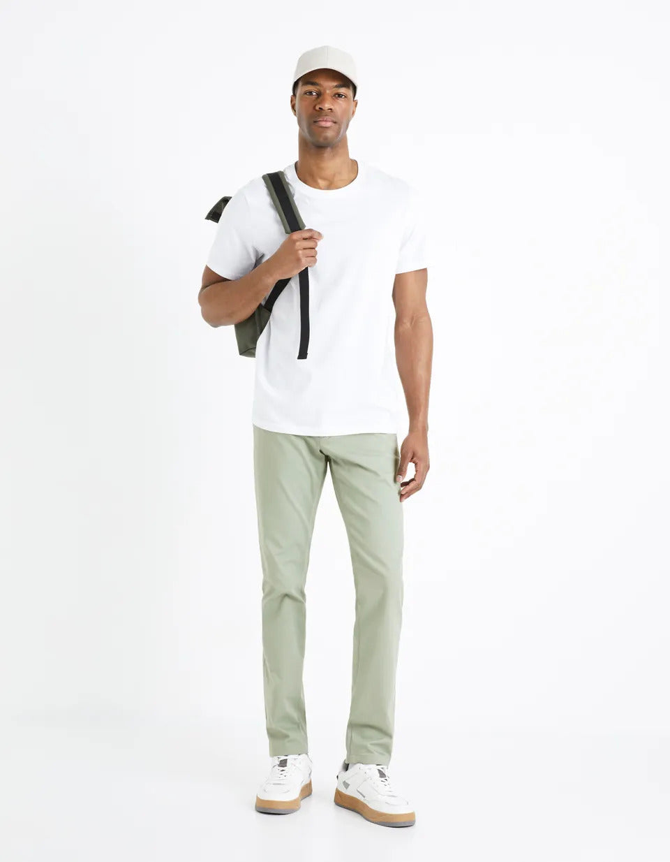 Grey Chino Trousers