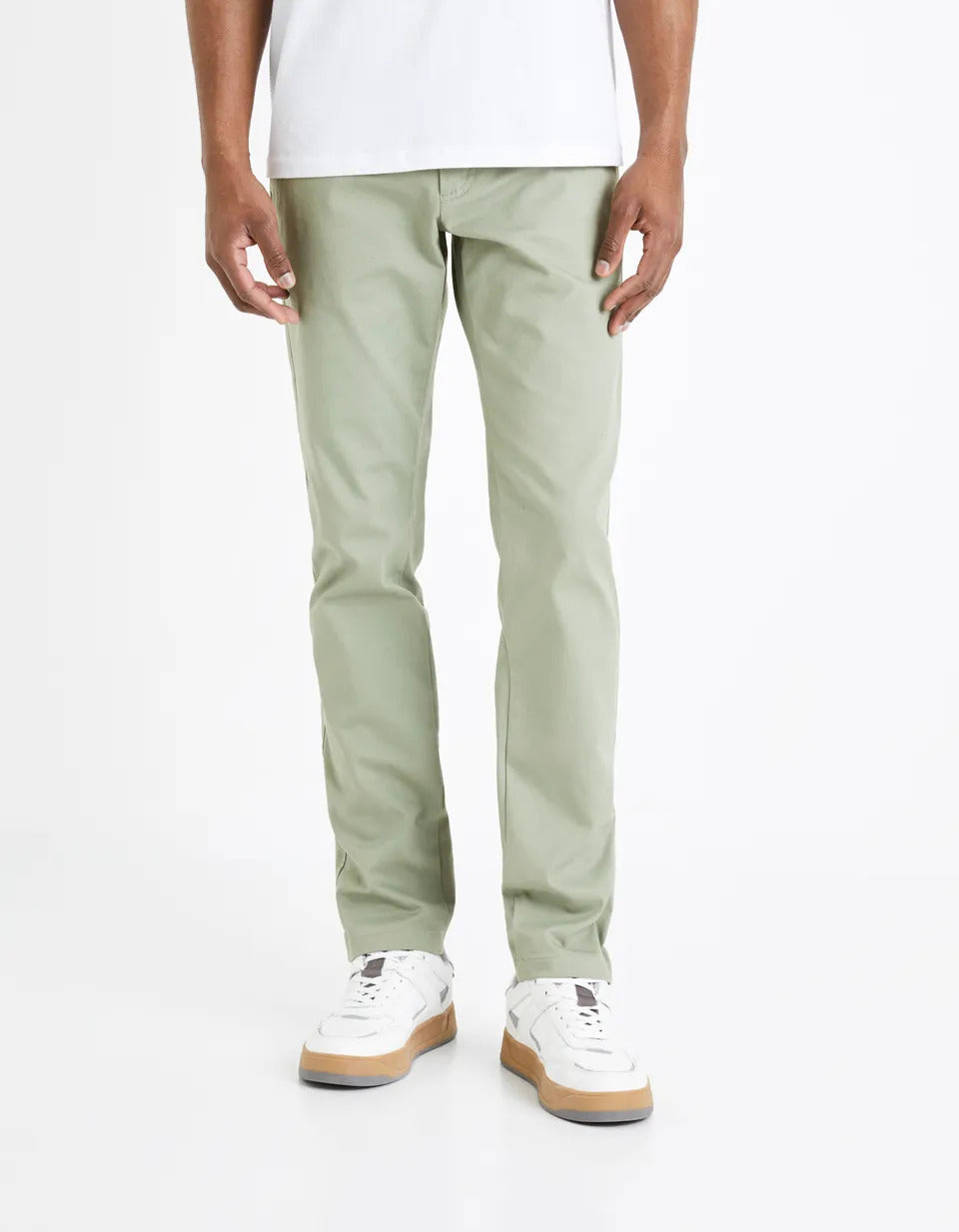 Grey Chino Trousers