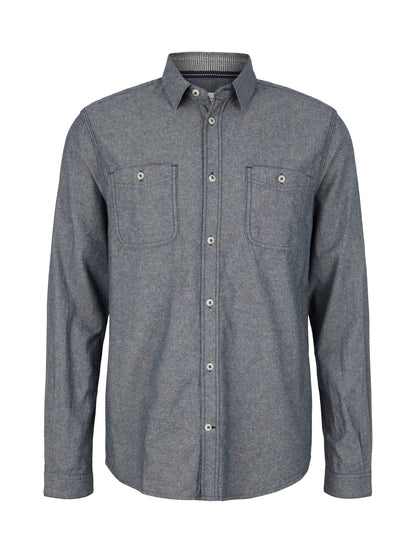 Grey Long Sleeve Shirt
